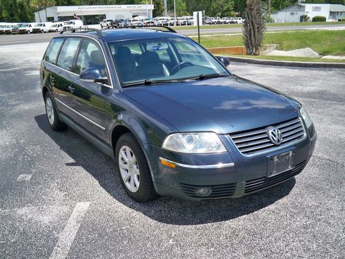 2004 volkswagen passat gls wagon,1.8 turbo,5 spd,lthr,snrf,wow $99.00 no reserve