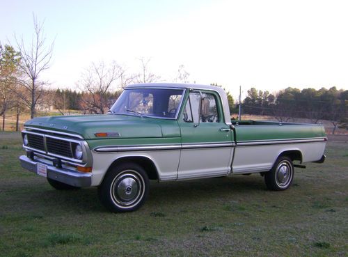 1972 ford truck f-100 ranger pkg two tone, family owned since 72'