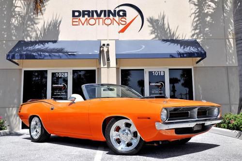 1970 plymouth cuda convertible! showroom kept!! rare!!!