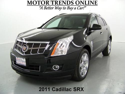 Premium navigation dual dvd pano roof htd ac seats chromes 2011 cadillac srx 20k