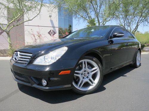 Amg sport package navigation keyless go bi-xenon $76k msrp like 07 08 cls550 550