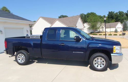 2012 chevrolet silverado 1500 wt ls extended cab pickup 4-door 4.3l