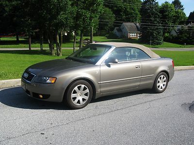 03 audi a4 convertible cabriolet cabrio non smoker no reserve inspected