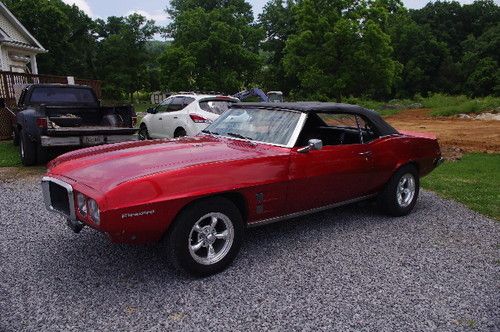 1969 pontiac firebird base convertible 2-door 5.7l