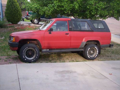 1985 85 toyota 4runner efi straight axle automatic trans great off road platform