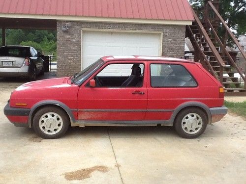 1992 volkswagen golf gti 8-valve hatchback 2-door 1.8l