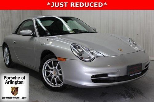 Porsche 911 carrera hard top silver low miles heated seats manual trans.