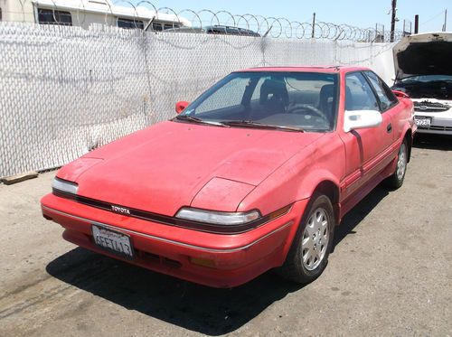 1990 toyota corolla, no reserve