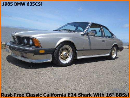 Sell used Classic 1985 BMW 635CSi E24 Shark! Rust-Free ...
