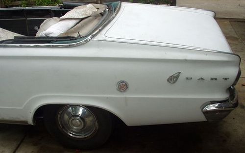 1966 DODGE DART GT CONVERTIBLE CHRYSLER SMALL BLOCK 273 V8 MOPAR PS AUTO TRANSM, image 5