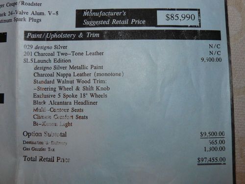 RARE!!! - Mercedes SL500 Designo Edition, US $20,400.00, image 11
