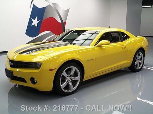 2010 chevy camaro lt 3.6l v6 automatic 20" wheels 65k texas direct auto