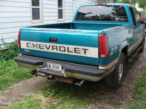 1995 Chevrolet Silverado Ext.Cab 4x4 Z71 Pick-up Truck Auto 5.7L, US $2,200.00, image 4