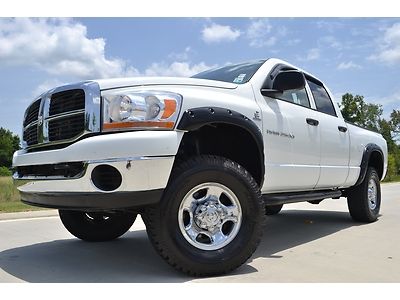 2006 dodge ram 2500 quad cab slt 4x4 5.9l diesel  lift nice!!