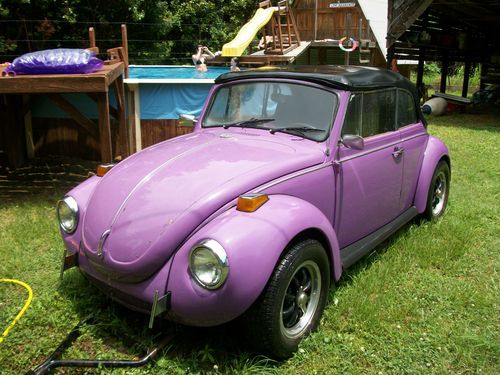 1972 volkswagen convertible super beetle karman edition