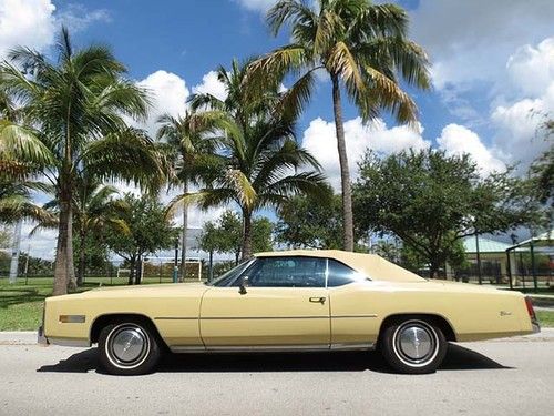 L@@k - nice 1975 eldorado convertible - one owner car