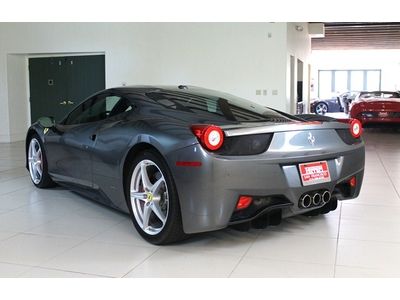 2010 FERRARI APPROVED CPO 458, Grigio Silverstone/Nero, US $229,900.00, image 2