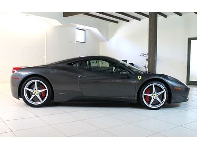 2010 FERRARI APPROVED CPO 458, Grigio Silverstone/Nero, US $229,900.00, image 4
