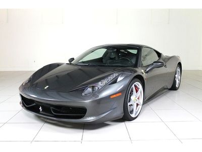 2010 FERRARI APPROVED CPO 458, Grigio Silverstone/Nero, US $229,900.00, image 6