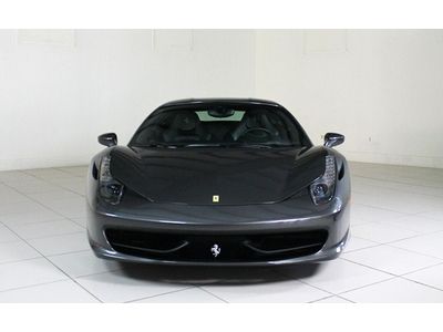 2010 FERRARI APPROVED CPO 458, Grigio Silverstone/Nero, US $229,900.00, image 10