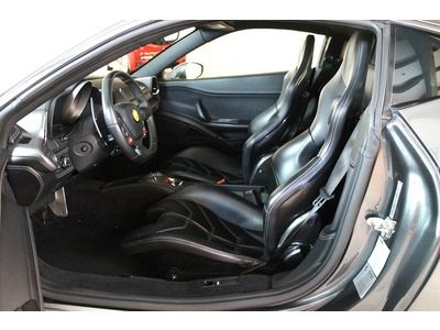 2010 FERRARI APPROVED CPO 458, Grigio Silverstone/Nero, US $229,900.00, image 12