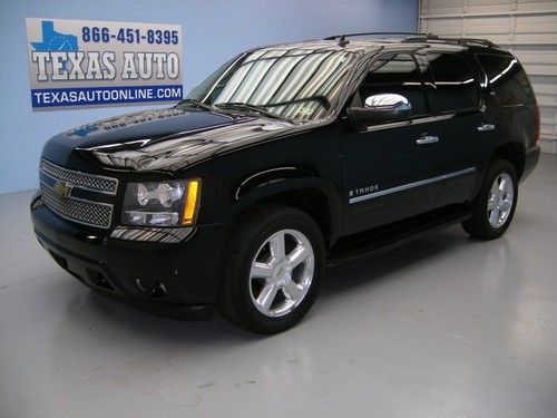 We finance!!!  2009 chevrolet tahoe ltz auto roof nav rcam tv 3rd row 20 rims xm