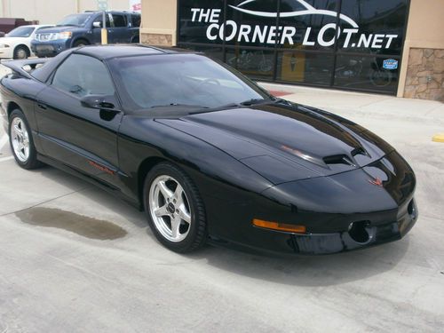 1997 pontiac trans am ws6 t-tops 6 speed low miles no reserve!!!!