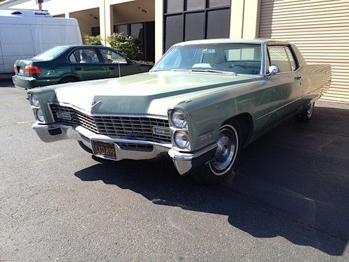 1967 cadillac deville base hardtop 2-door 7.0l