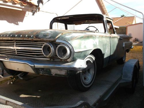 1960 el camino restore or rat rod hot rod