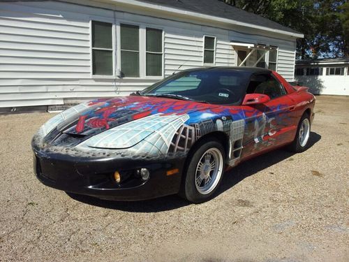 2000 pontiac firebird car  2-door 3.8l ~ *spiderman paint job*~