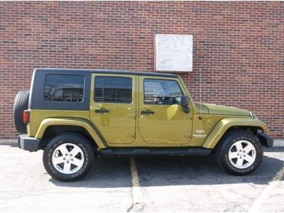 2008 jeep wrangler sahara unlimited hard top soft top alloys