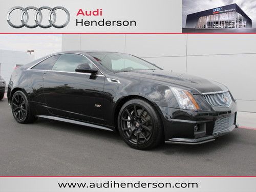 Cts-v coupe, 556 hp 6.2l v8, black on black, low miles, super clean, loaded!