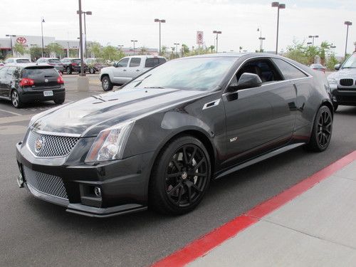 CTS-V Coupe, 556 HP 6.2L V8, Black on Black, Low Miles, Super Clean, Loaded!, image 3