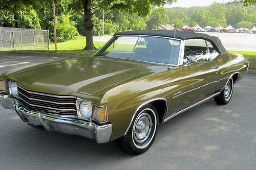 1972 Chevrolet Chevelle Malibu Convertible 2-Door 350 Cu Automatic-in AR USA, US $20,000.00, image 2
