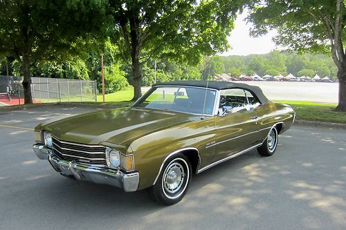 1972 Chevrolet Chevelle Malibu Convertible 2-Door 350 Cu Automatic-in AR USA, US $20,000.00, image 5