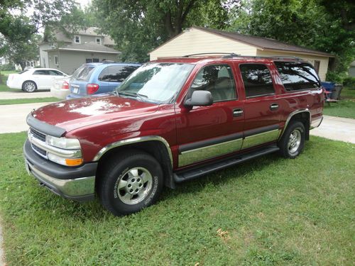 2002 chevrolet chevy suburban 1500 ls sport utility 4-door 5.3l 4 wheel drive