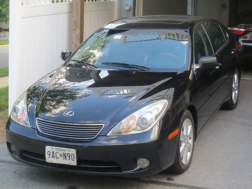 2005 Lexus ES330 black exterior, black leather interior, one original owner, US $10,500.00, image 2