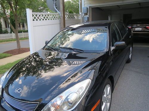 2005 Lexus ES330 black exterior, black leather interior, one original owner, US $10,500.00, image 3