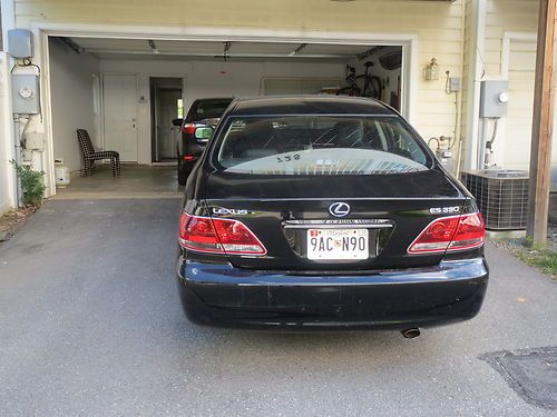 2005 Lexus ES330 black exterior, black leather interior, one original owner, US $10,500.00, image 4