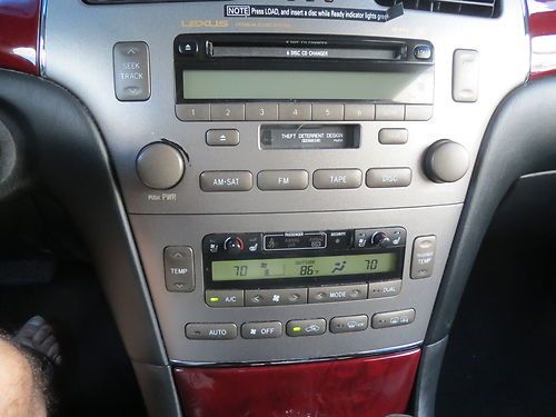 2005 Lexus ES330 black exterior, black leather interior, one original owner, US $10,500.00, image 9