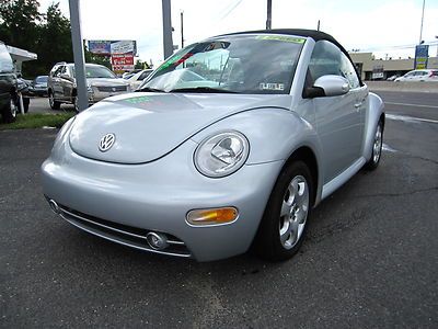 2003 vw beetle convertible 5 speed manual 1 owner no reserve