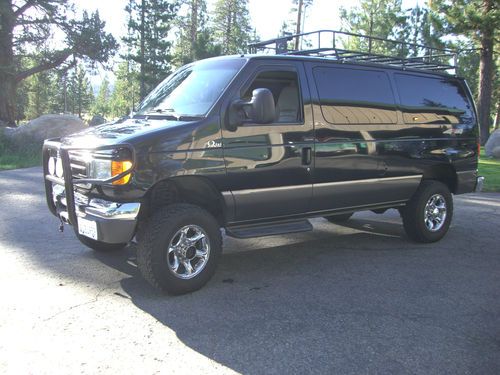 2004 ford e-350 6.0 power stroke diesel quigley chateau conversion 4x4