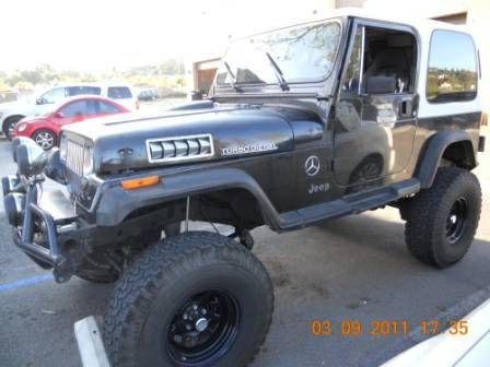 1989 jeep wrangler (diesel)