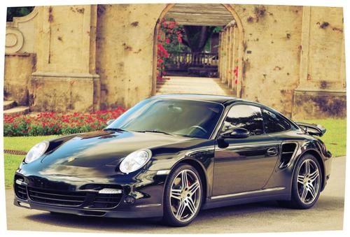 2009 porsche 911 turbo 997 coupe black/black tiptronic most beautiful mint cond!