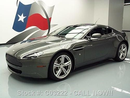 2007 aston martin v8 vantage coupe 6-speed nav 19's 19k texas direct auto