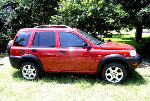 2002 land rover freelander se sport utility 4-door 2.5l