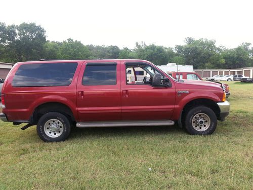 2000 ford excursion v10 4x4 xlt, leather, 69k miles!