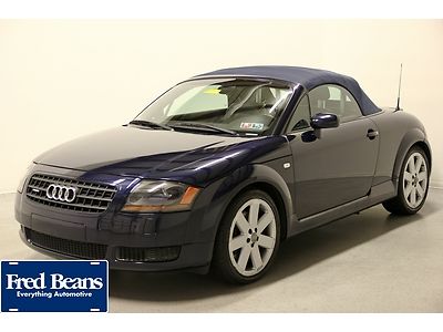 03 roadster convertible 1.8l turbo all wheel drive manual leather quattro bose