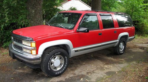 1996 chevrolet suburban tahoe nice!