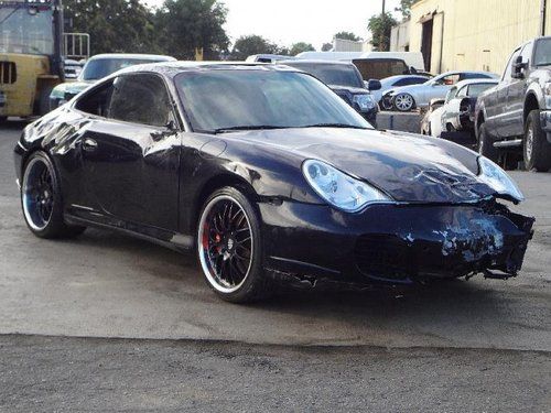 2003 porsche 911 carrera 4s damaged salvage loaded only 34k miles wont last!!